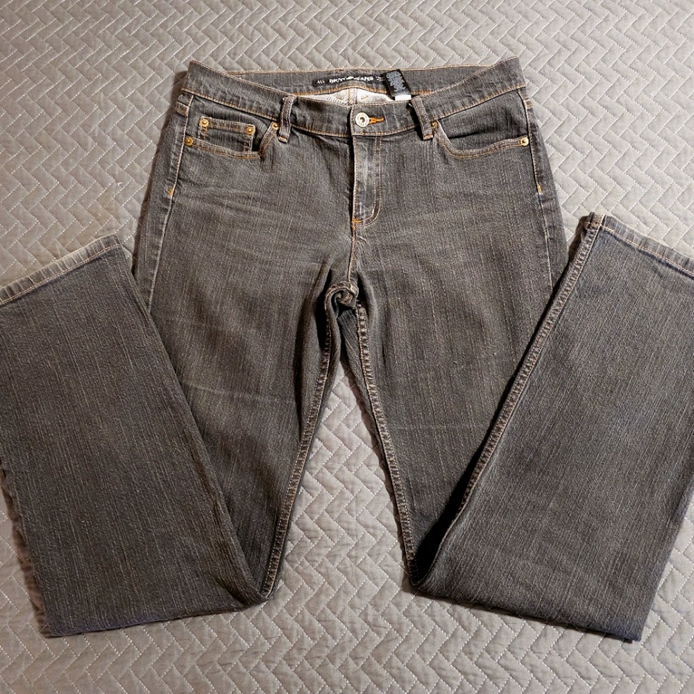 DKNY 10L Black Jeans Medium Rise